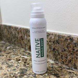 NWT Native Whole Body Eucalyptus & Mint Deodorant 3.5 oz